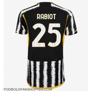 Juventus Adrien Rabiot #25 Hjemmebanetrøje Dame 2023-24 Kortærmet